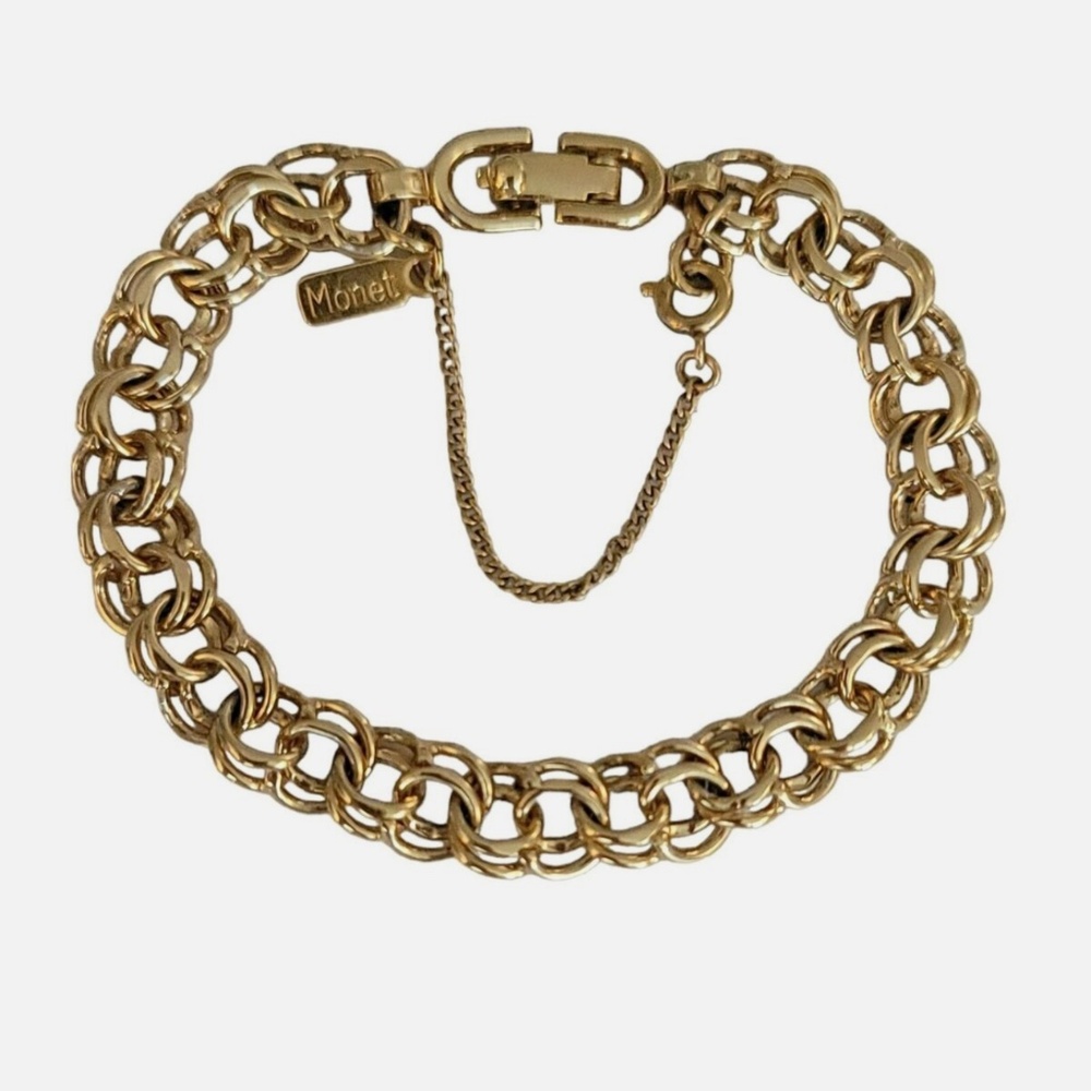 Gold Monet Vintage Bracelet